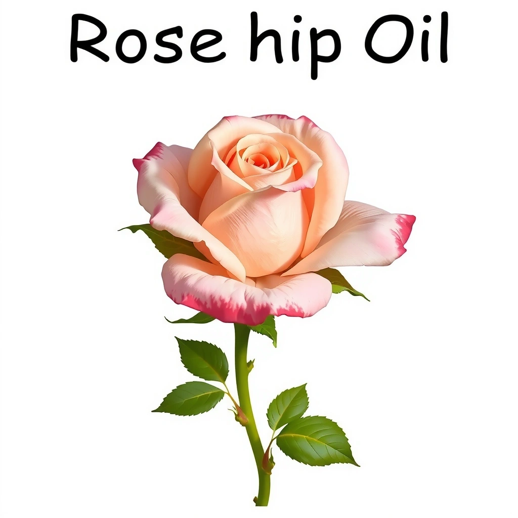 Rose icon for rosehip oil